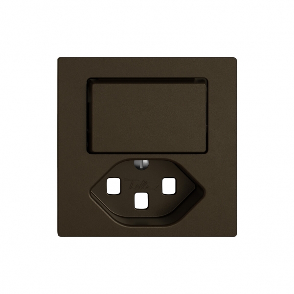 Kit de montage EDIZIO.liv SNAPFIX® p.combi.T23 a.1 bouton n.lum.br 