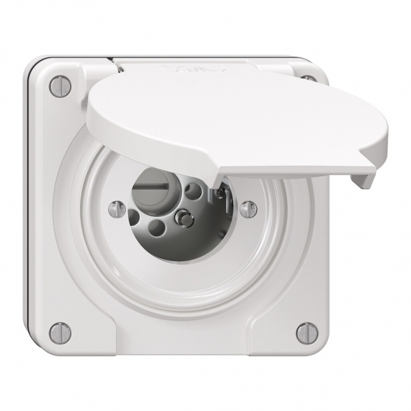 Contact pivotant NUP NEVO, sans cylindre, KS, 0 <- 1, blanc 