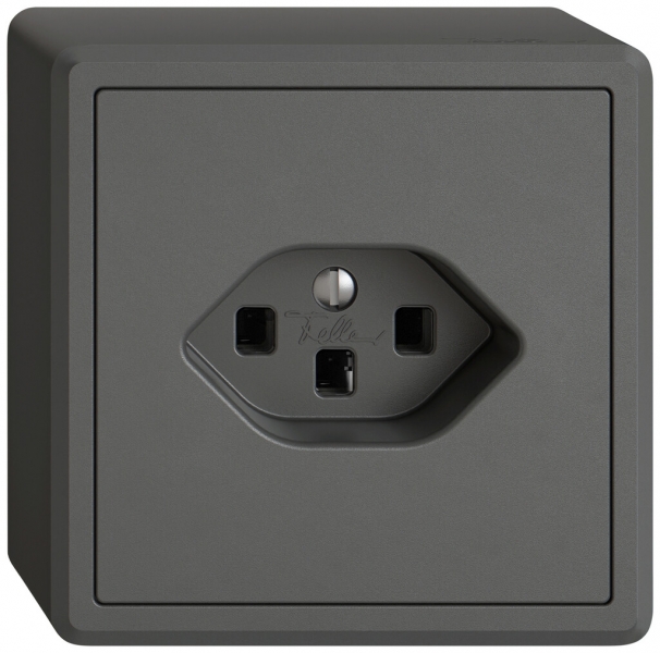 Presa AP EDIZIO.liv SNAPFIX® 1×T23 grs 