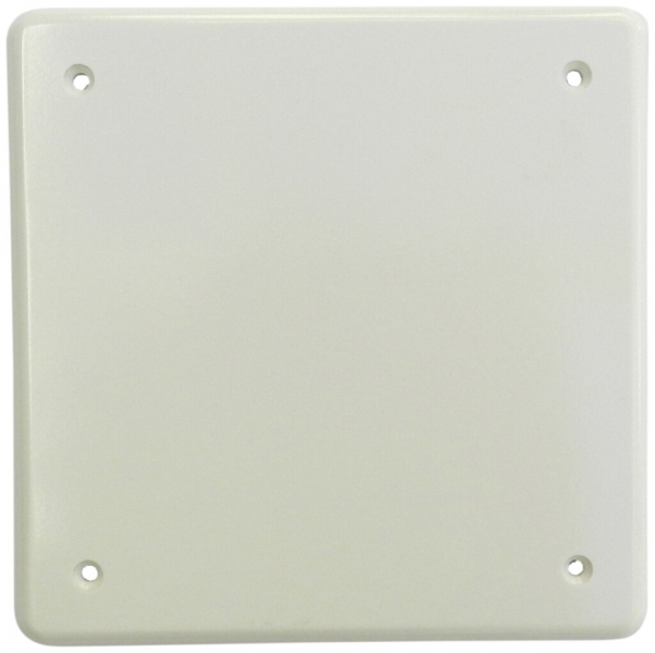 Placca di copertura INC III 4fori di fissaggio bianco 