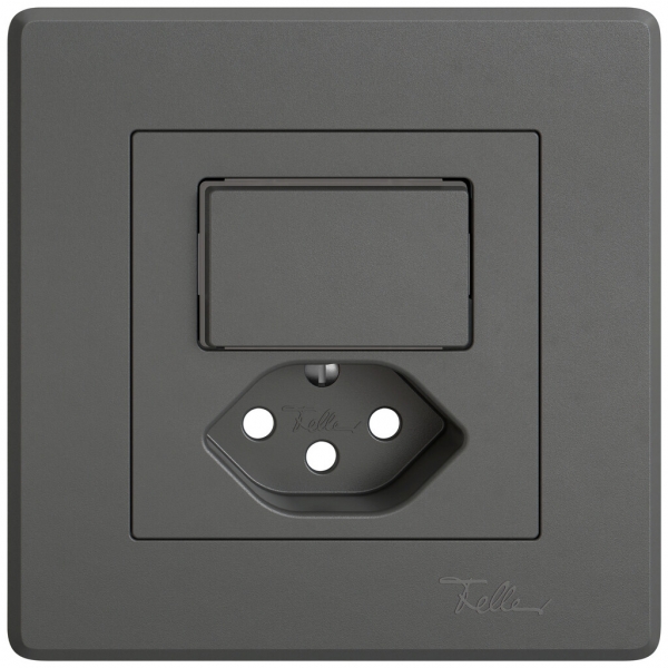 Kit di montaggio INC EDIZIO.liv SNAPFIX® p.combi.T13 c.1 tasto c.lente lat.grs 