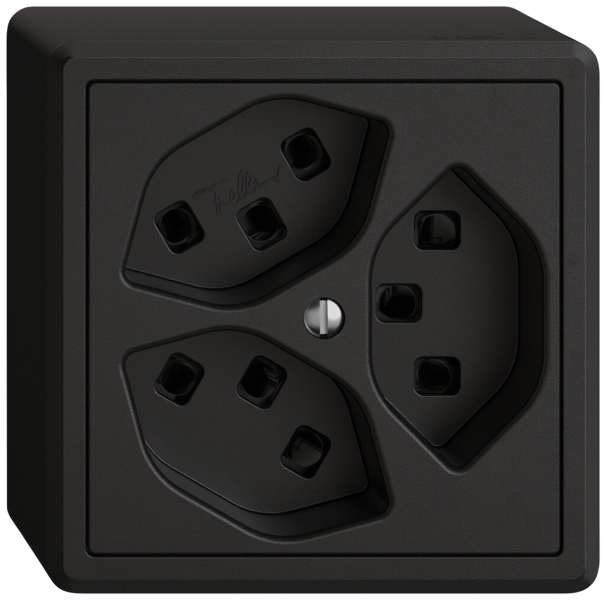 Prise AP EDIZIO.liv SNAPFIX® 3×T23 no 