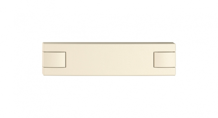 Pulsante 1/4 EDIZIO.liv SNAPFIX® p.KNX&UNI s.LED comando a 2 tasti cr 