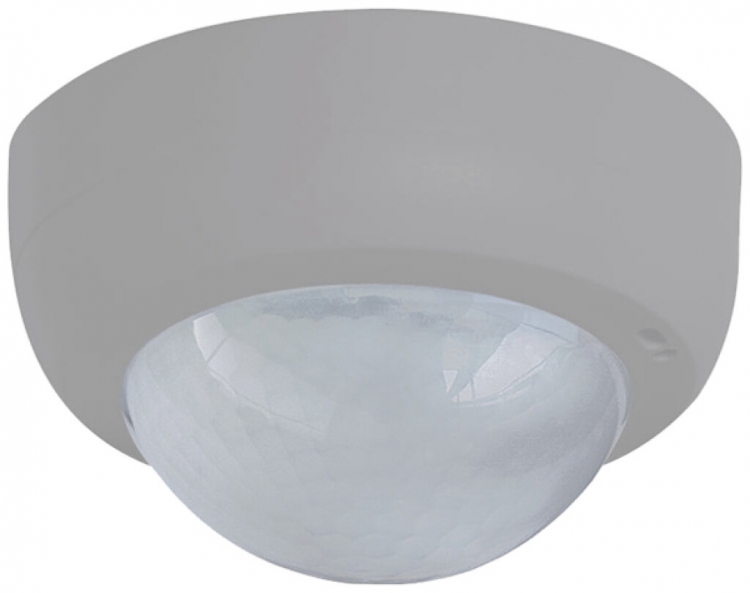 Détecteur de présence AP SWISSLUX PD4N-KNXs-ST-AP 360° gris clair 