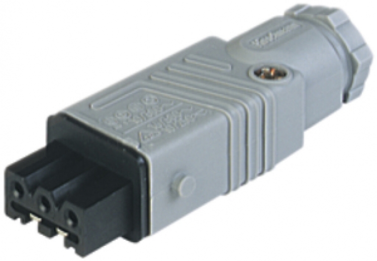 Prise mobile 3LPE, STAK 3 N IP54, gris 
