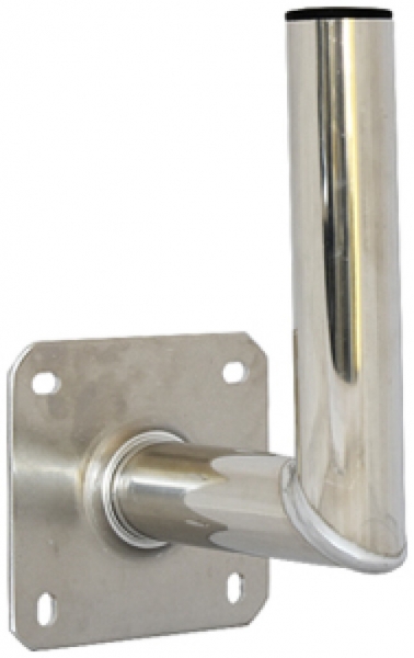 Support d'antenne WiSi support mural Ø50×200mm aluminium 