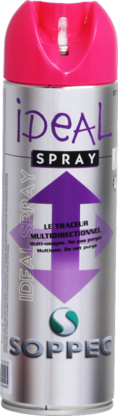 Spray de marquage Ideal 500ml rose 