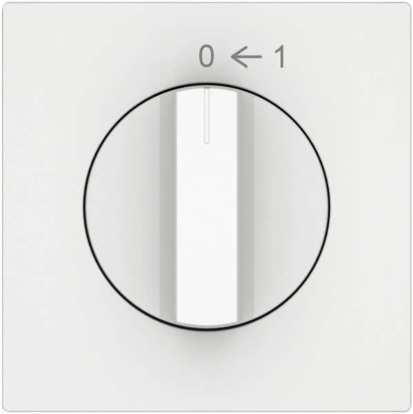 Contact pivotant EDIZIO.liv SNAPFIX® 0<-1/2P avec manette rotative bc 