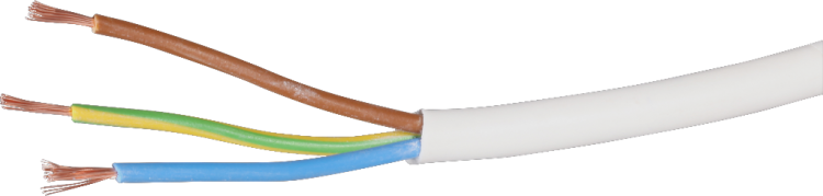 Cavo Tdlr 3×0,75 mm² LNPE/2LPE ne Eca Rotolo à 100m 