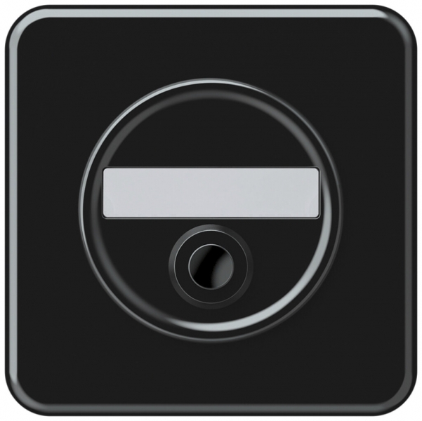 Pulsante di suoneria INC origin 92×92mm Ø58mm nero 