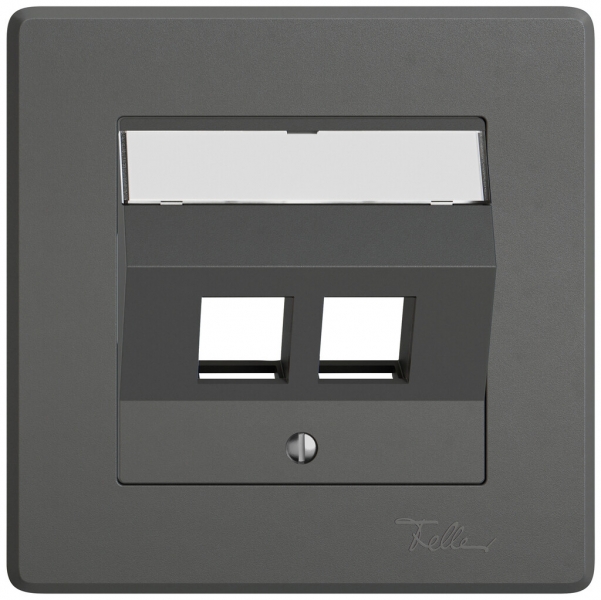 Kit de montage ENC EDIZIO.liv Keystone SNAPFIX® incliné 2× grf 