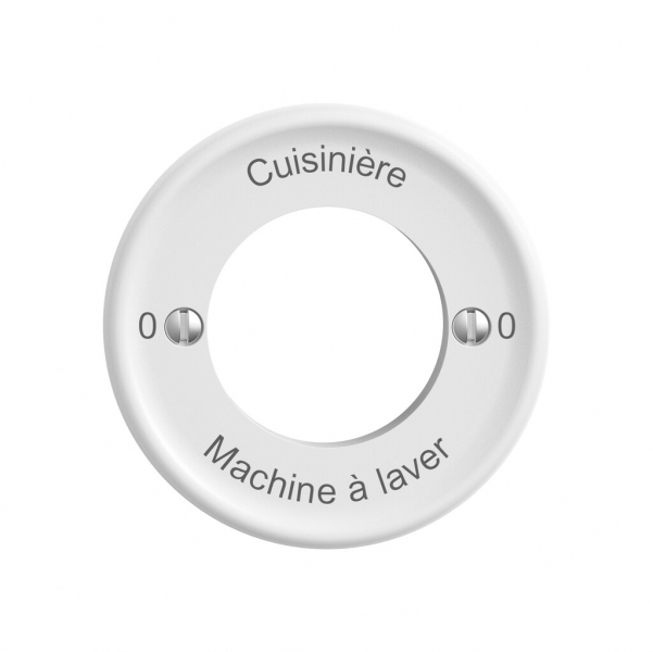 Kit di montaggio STANDARDdue SNAPFIX® interr.rot.c.chi.0-Cuisin.-0-Mach.lav.bi 