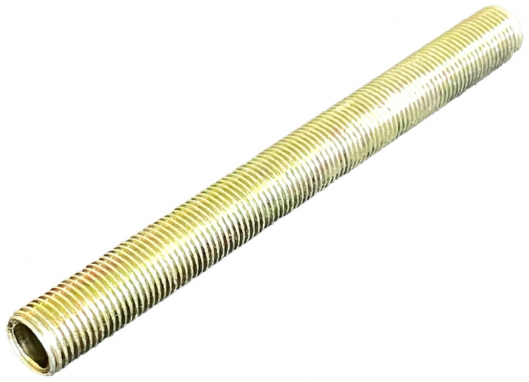 Tube fileté Elektrogros acier zingué jaune avec filetage M10×1 L=100mm 