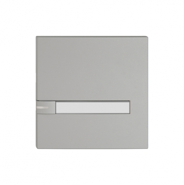Pulsante 1/1 EDIZIO.liv SNAPFIX® p.KNX&UNI c.LED c.targ.comando 1 tasto grc 