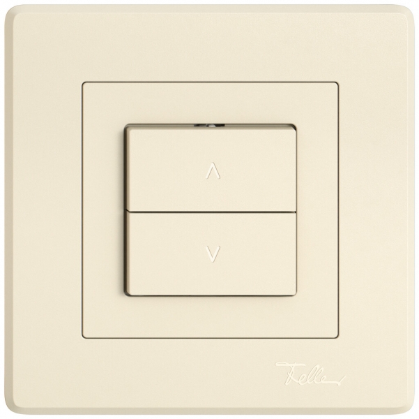 Interruttore p.tapparelle INC EDIZIO.liv SNAPFIX® 10A 250V 2 tasto 1 canale cr 