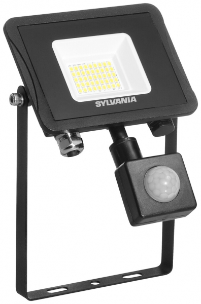 Proiettore LED Sylvania START Flood PIR 27W 3000lm 840 IP65 110° 190×125mm ne 