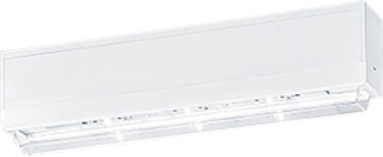 Luce emerg. LED, mont. a vista, par. o soff. VOYAGER ONE MS ANT E3T WH IP65 