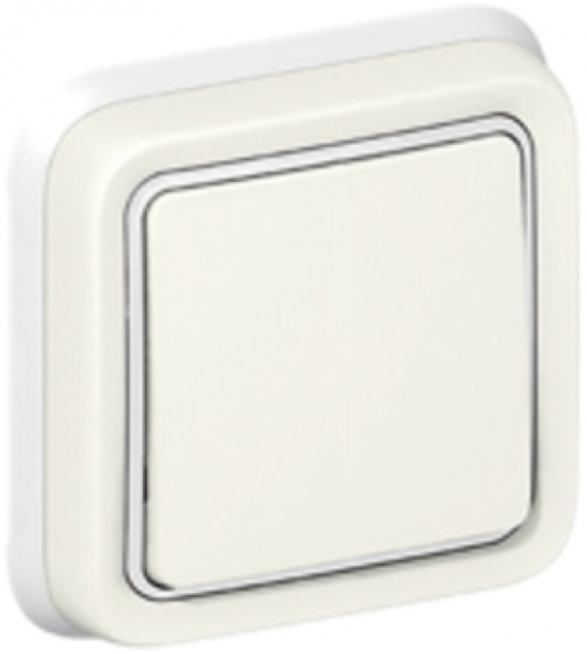 UP-Wippschalter PLEXO 3/1L weiss 