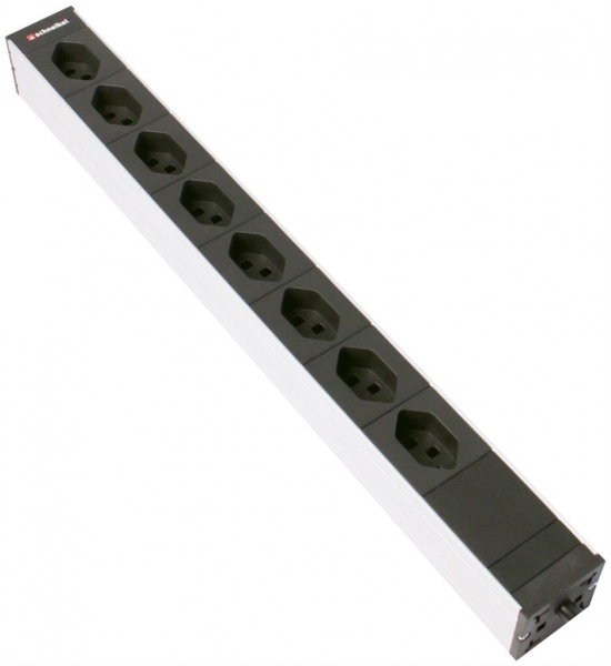 Presa multipla 19" 1UA 8×T23 Td3×1.5mm² 3m nero 