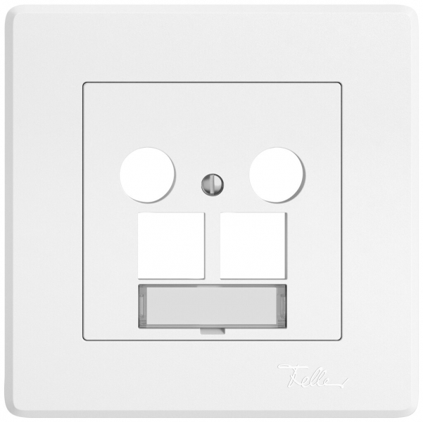 Kit di montaggio INC EDIZIO.liv EASYNET SNAPFIX® per presa multimedia bi 