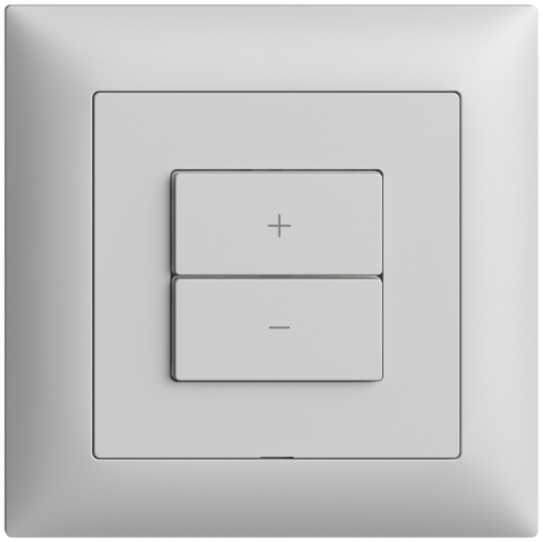 Dimmer Uni-LED INC 1K/2T Edue Wiser grigio chiaro 