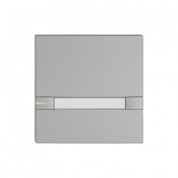 Pulsante 1/1 EDIZIO.liv SNAPFIX® p.KNX&UNI c.LED c.targ.comando 2 tasti grc 