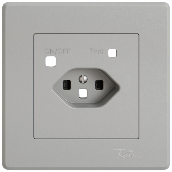 Kit di montaggio INC EDIZIO.liv SNAPFIX® p.presa di protezione T23 shutter grc 