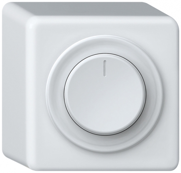 AP-Drehdimmer Nebenstelle origin 88×88mm ws 