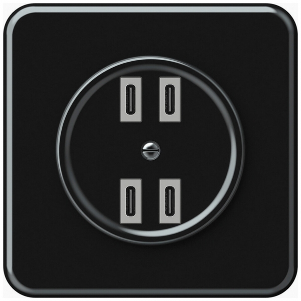 Prise de charge USB ENC origin 4×USB-C 4000mA 5V noir 