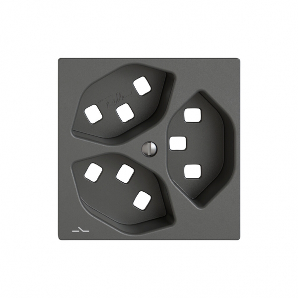Kit di montaggio EDIZIO.liv SNAPFIX® per presa 3×T23 separata grs 
