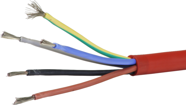 Cavo silicone 5×2.5mm² 3LNPE 