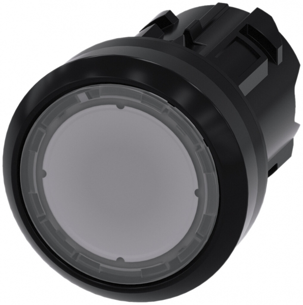 Pulsante luminoso Siemens SIRIUS ACT chiaro plastica 