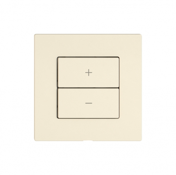 Bedienaufsatz zu Dimmer EDIZIO.liv Wiser SNAPFIX® 1K WLAN 2T cr 