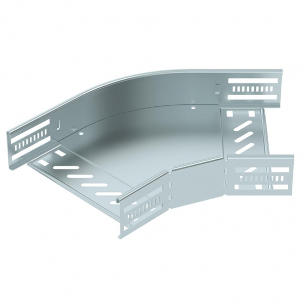 Gomito BET RB 45° 60×200mm acciaio zincato a nastro 