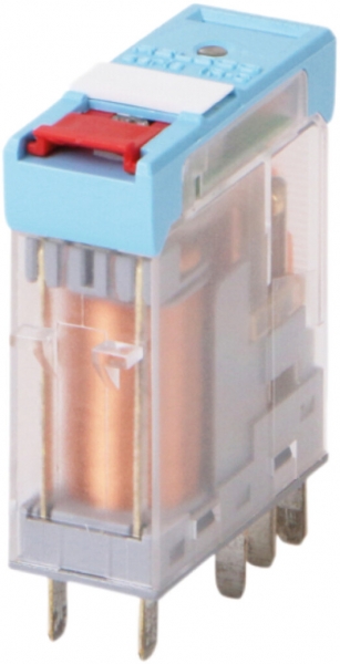 Relais de signal ComatReleco C12-A22BX, 24VAC/DC, 2C AgNi+5µ Au 5A 250VAC LED 