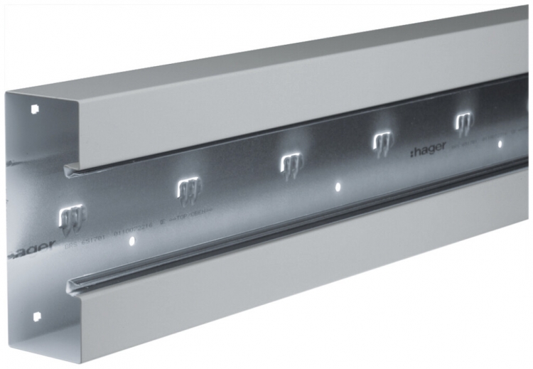 Canale perapetto tehalit BRS 170×65×2000mm coperchio 80 acciaio zinco 