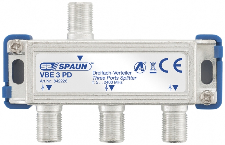 Répartiteur 3×75 ohm BVE3…01 