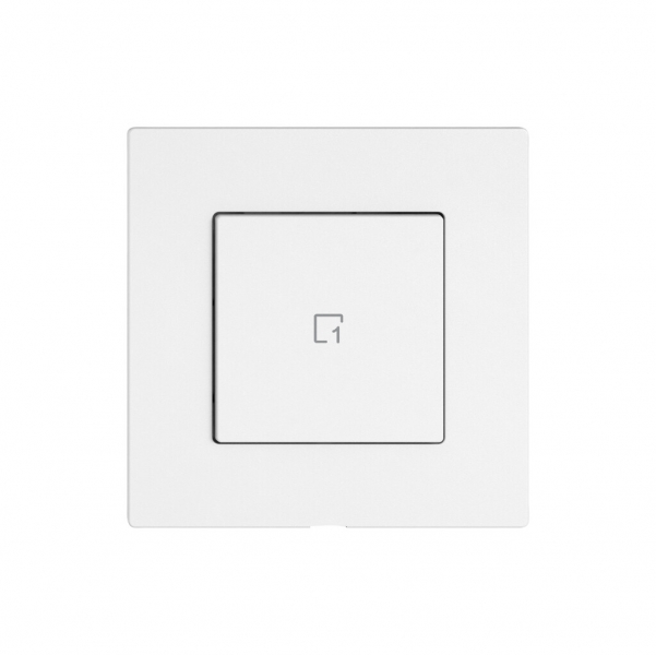 Comando per pulsante scene EDIZIO.liv Wiser SNAPFIX® 1 scena WLAN 1T bi 