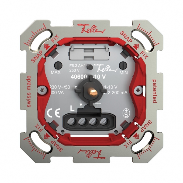 Regolatore INC Feller SNAPFIX® 1…10V max.10 BE (1×58W) 