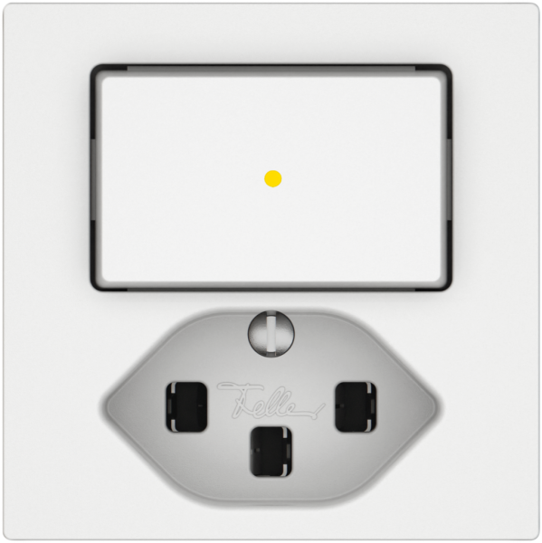 Kombination EDIZIO.liv SNAPFIX® S6L+T23 Frontbeleuchtung gb ws 