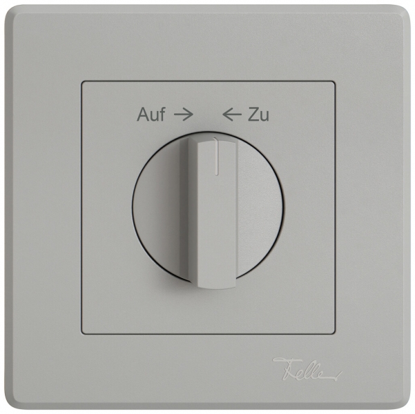 Kit di montaggio INC EDIZIO.liv SNAPFIX® pulsante girevole manop.Auf → ← Zu grc 