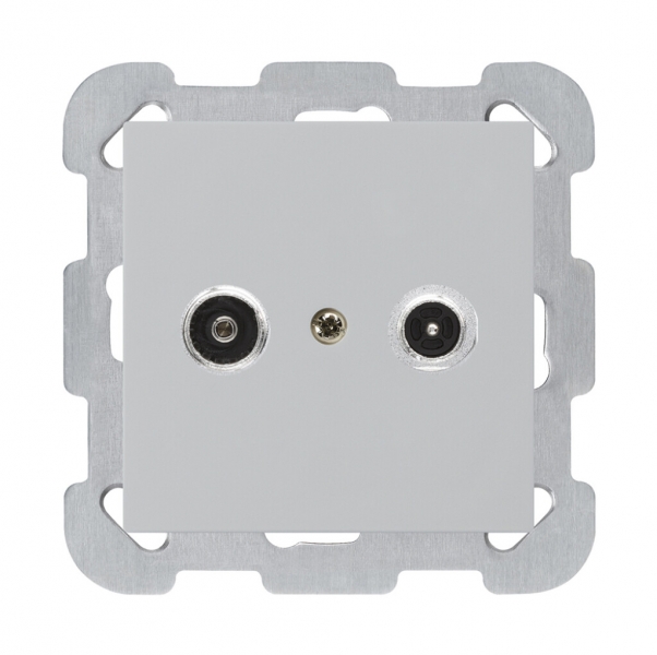 Presa antenna INC kallysto R/TV montaggio B 23dB 2GHz grigio chiaro 