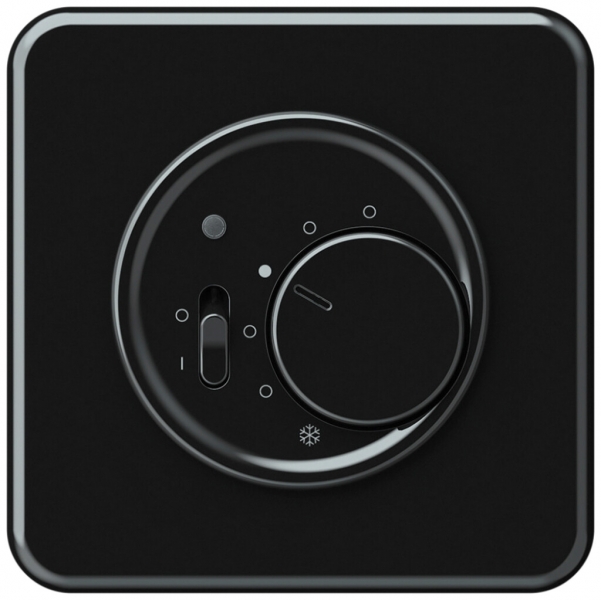 Thermostat d'ambiance ENC origin avec interrupteur 230VAC 5…30°C 10A noir 