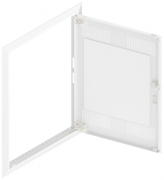 Porte media avec cadre SE Pragma Pragma blanc pour 2parts/5rangées 