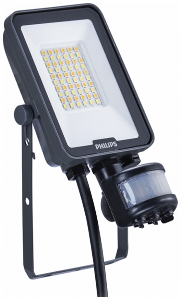 LED-Strahler Philips Ledinaire PIR SEN 20W 2400lm 830/840/865 IP65 110° 181×97 