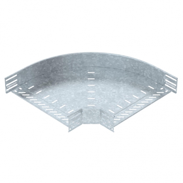 Gomito BET RB 90° 85×400mm acciaio zincato a caldo per immersione 