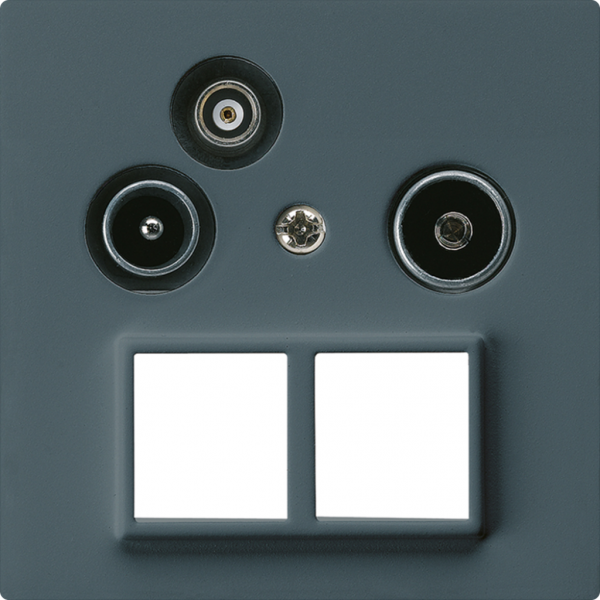 Antennendose R/TV-Daten kallysto HMS A 2GHz 14db anthrazit 