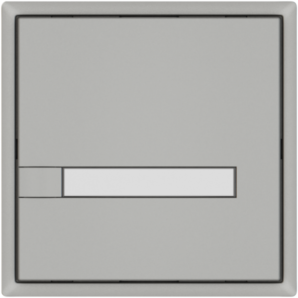 Pulsante KNX RGB EDIZIO.liv SNAPFIX® sensore temp.s.LED targ.1× com.1T grc 