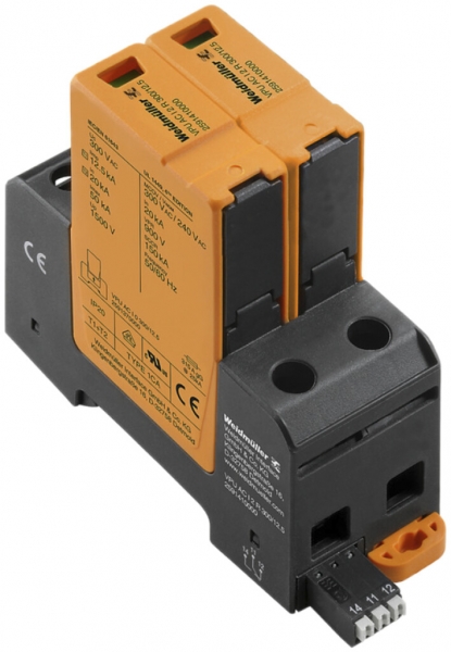 Scaricatore di sovratensione Weidmüller VPU AC I 2 R 300/12.5 