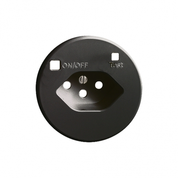 Kit frontale FH per presa FI P, T13, nero 